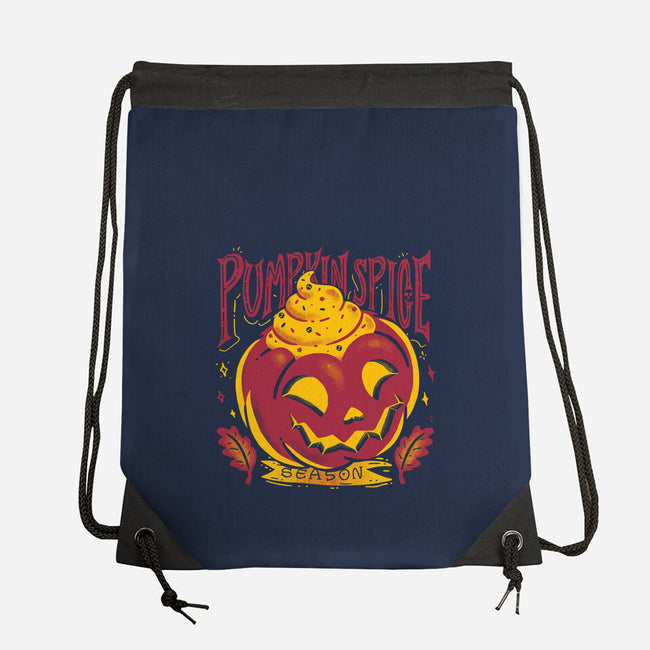 Pumpkin Flavor-None-Drawstring-Bag-estudiofitas