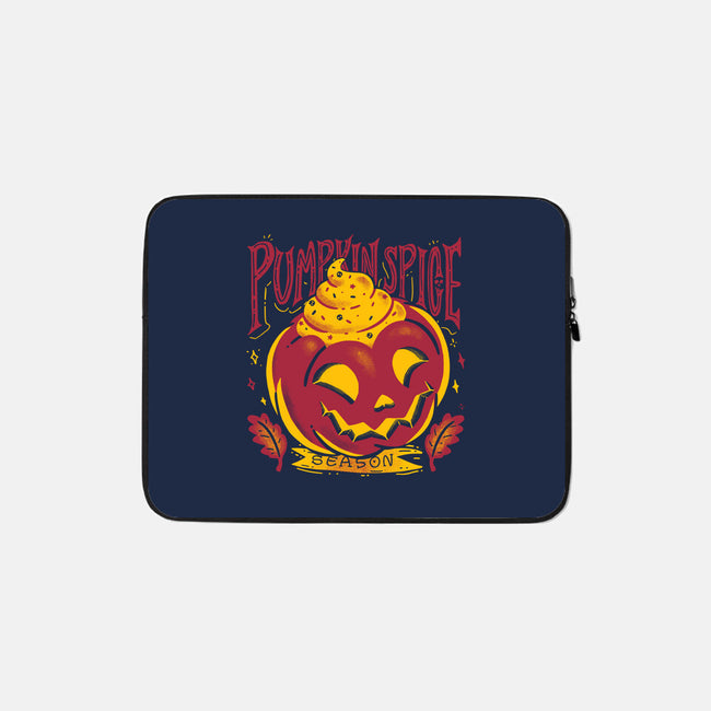 Pumpkin Flavor-None-Zippered-Laptop Sleeve-estudiofitas