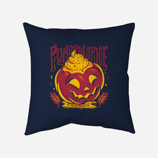 Pumpkin Flavor-None-Removable Cover-Throw Pillow-estudiofitas
