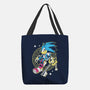 Blue Heart-None-Basic Tote-Bag-GoblinTengu