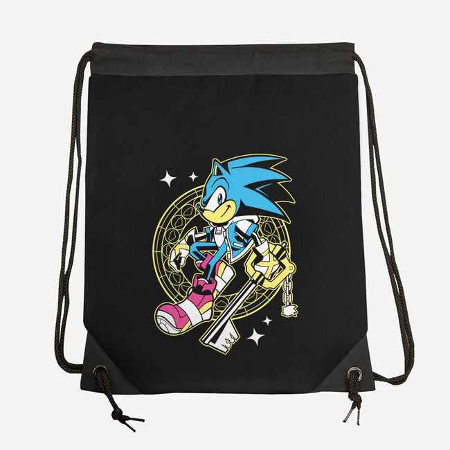 Blue Heart-None-Drawstring-Bag-GoblinTengu