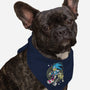 Blue Heart-Dog-Bandana-Pet Collar-GoblinTengu