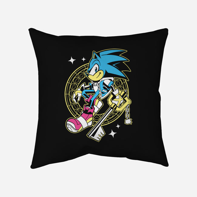 Blue Heart-None-Removable Cover w Insert-Throw Pillow-GoblinTengu