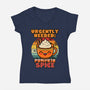 Urgently Needed-Womens-V-Neck-Tee-Boggs Nicolas