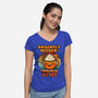 Urgently Needed-Womens-V-Neck-Tee-Boggs Nicolas