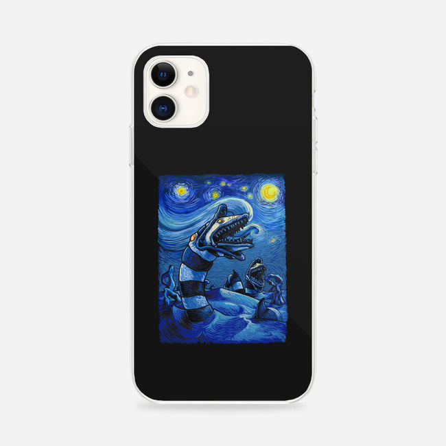 Starry Saturn-iPhone-Snap-Phone Case-daobiwan