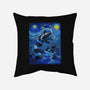 Starry Saturn-None-Non-Removable Cover w Insert-Throw Pillow-daobiwan