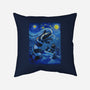 Starry Saturn-None-Non-Removable Cover w Insert-Throw Pillow-daobiwan