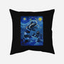 Starry Saturn-None-Removable Cover-Throw Pillow-daobiwan