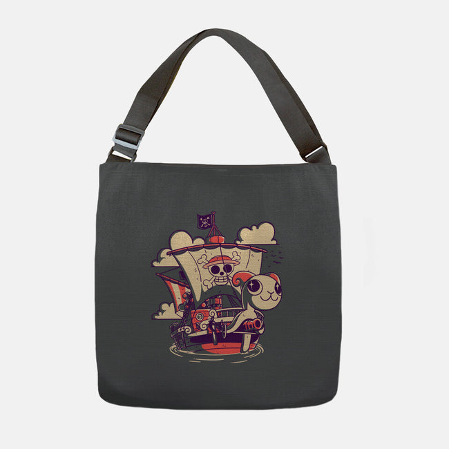 Straw Hat Ship-None-Adjustable Tote-Bag-estudiofitas