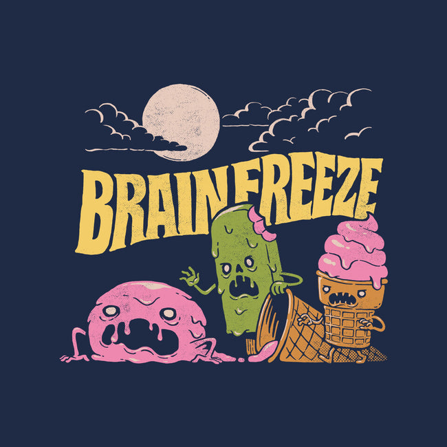 Brain Freeze-Womens-V-Neck-Tee-dfonseca