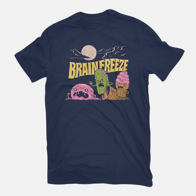 Brain Freeze-Unisex-Basic-Tee-dfonseca