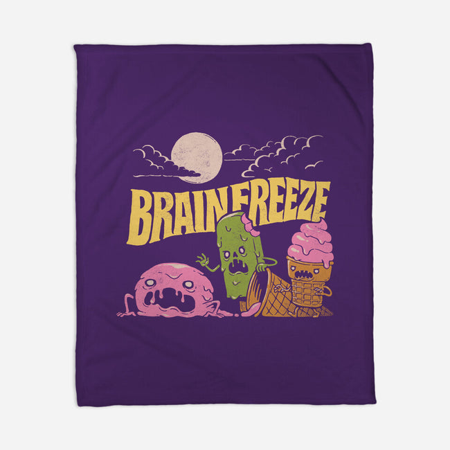 Brain Freeze-None-Fleece-Blanket-dfonseca