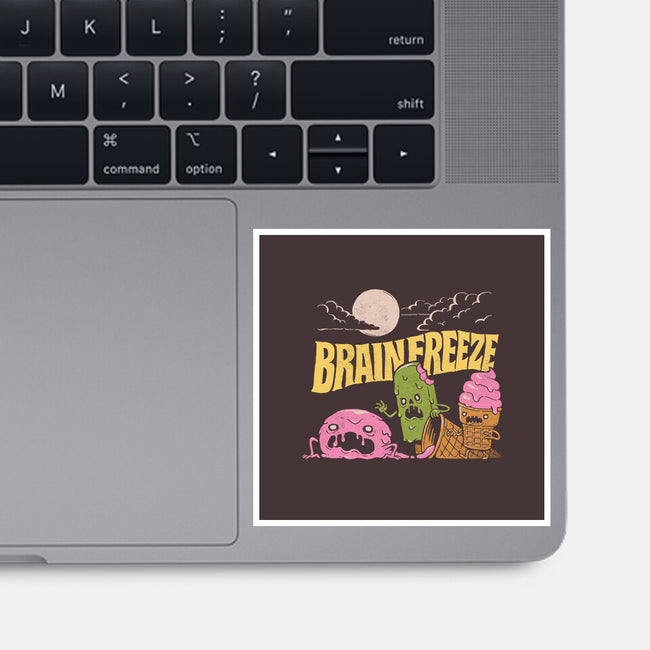 Brain Freeze-None-Glossy-Sticker-dfonseca