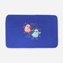 Angel Devil Ghosts-None-Memory Foam-Bath Mat-NemiMakeit