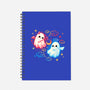 Angel Devil Ghosts-None-Dot Grid-Notebook-NemiMakeit