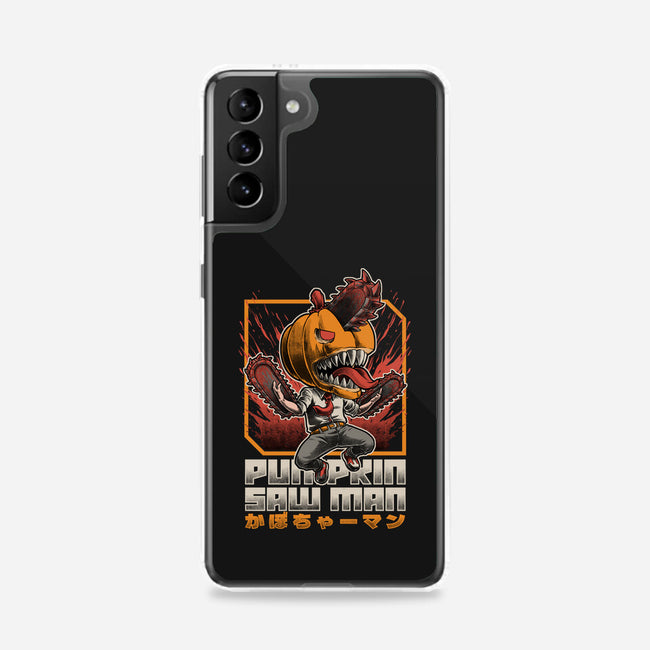 Pumpkin Saw Halloween-Samsung-Snap-Phone Case-Studio Mootant