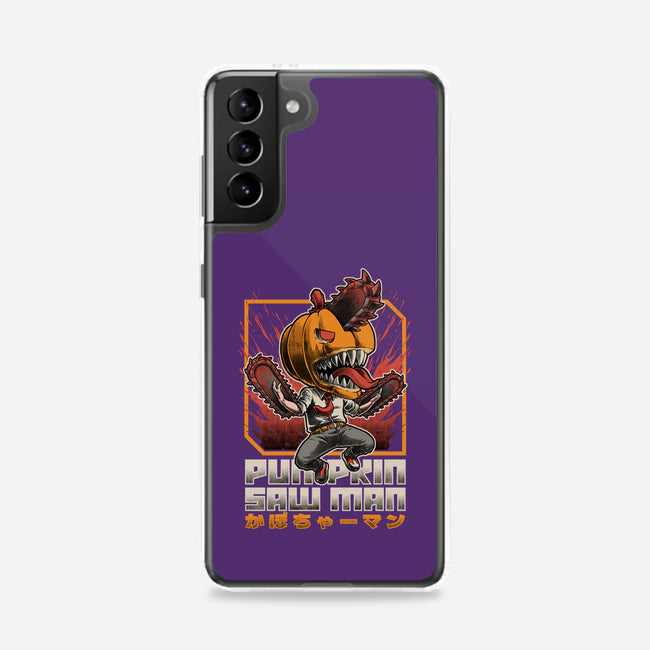 Pumpkin Saw Halloween-Samsung-Snap-Phone Case-Studio Mootant