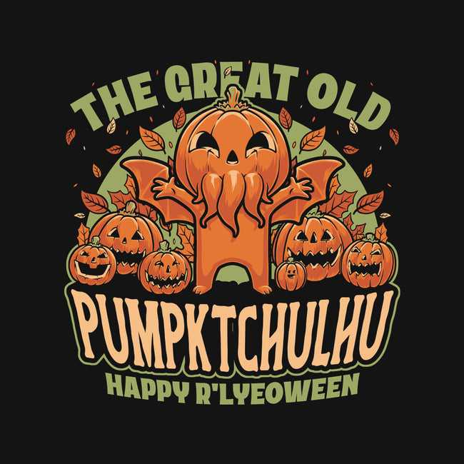 Pumpkin Cthulhu Halloween-Mens-Long Sleeved-Tee-Studio Mootant