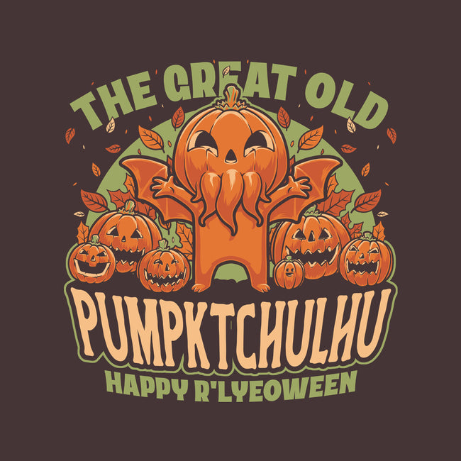 Pumpkin Cthulhu Halloween-Unisex-Kitchen-Apron-Studio Mootant