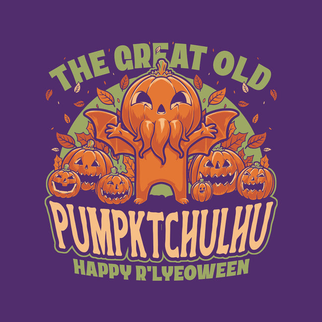 Pumpkin Cthulhu Halloween-None-Stretched-Canvas-Studio Mootant