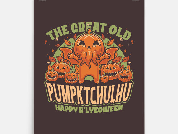 Pumpkin Cthulhu Halloween