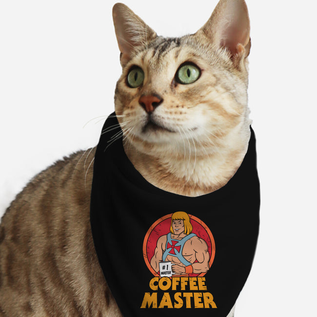 He-Man Coffee Master-Cat-Bandana-Pet Collar-Melonseta