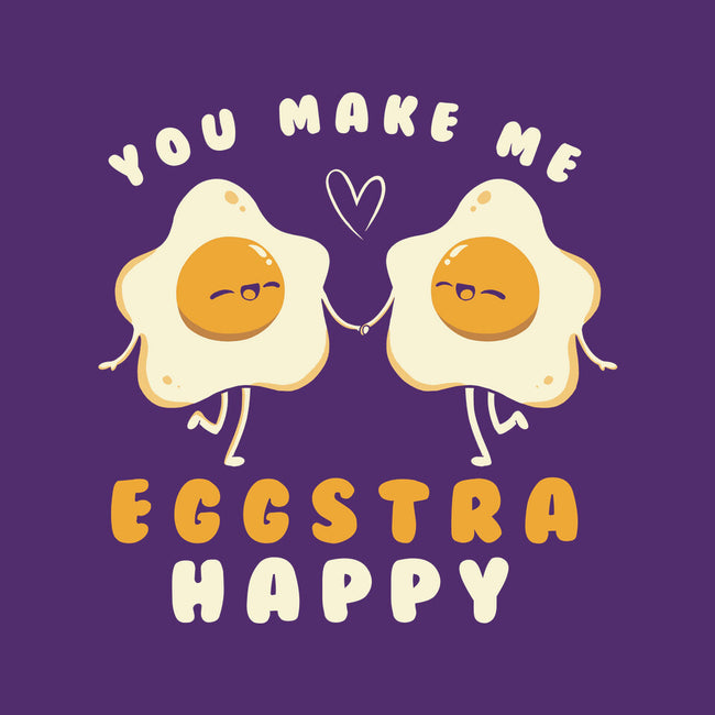 You Make Me Eggstra Happy-None-Removable Cover w Insert-Throw Pillow-tobefonseca