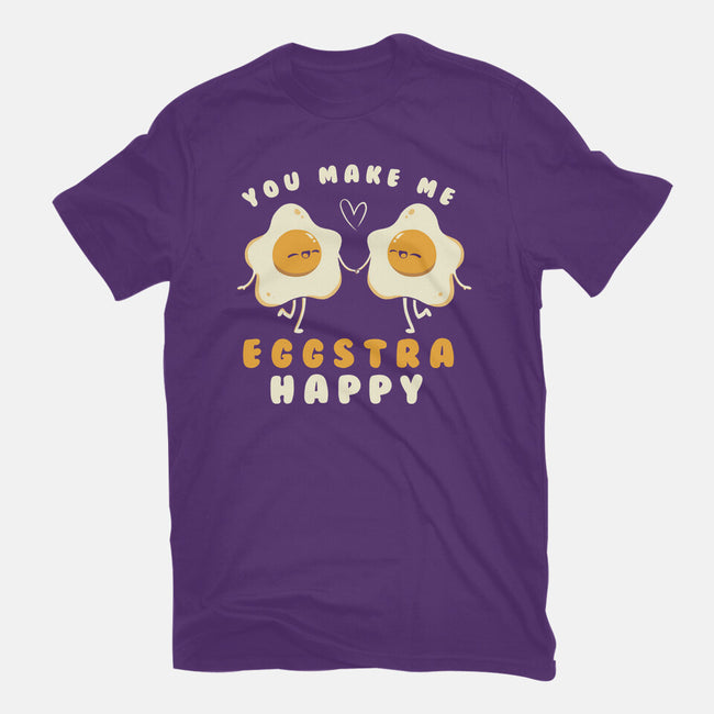 You Make Me Eggstra Happy-Mens-Premium-Tee-tobefonseca