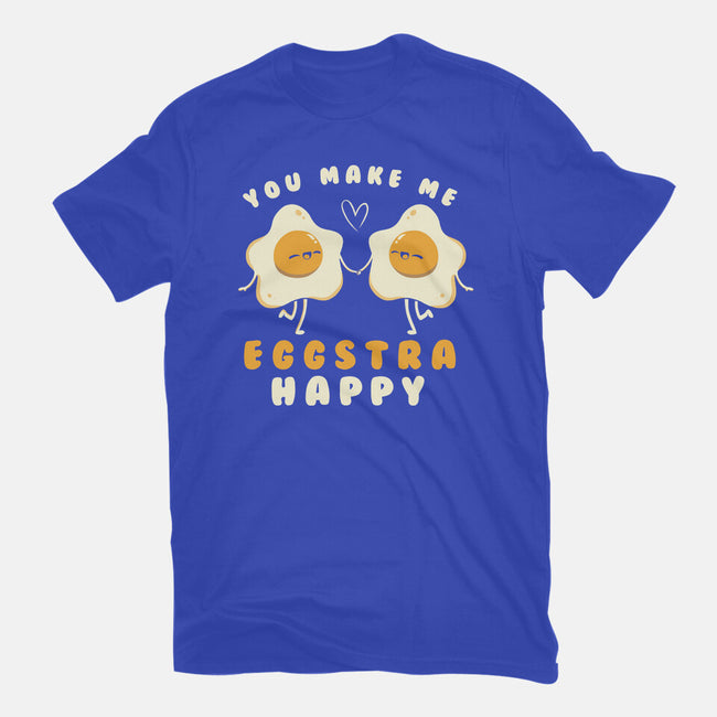 You Make Me Eggstra Happy-Womens-Basic-Tee-tobefonseca