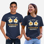 You Make Me Eggstra Happy-Unisex-Basic-Tee-tobefonseca