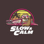 Slow And Calm-None-Fleece-Blanket-Olipop