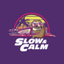 Slow And Calm-Womens-Racerback-Tank-Olipop