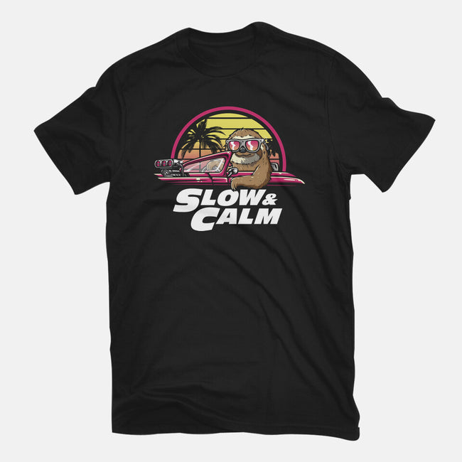 Slow And Calm-Unisex-Basic-Tee-Olipop