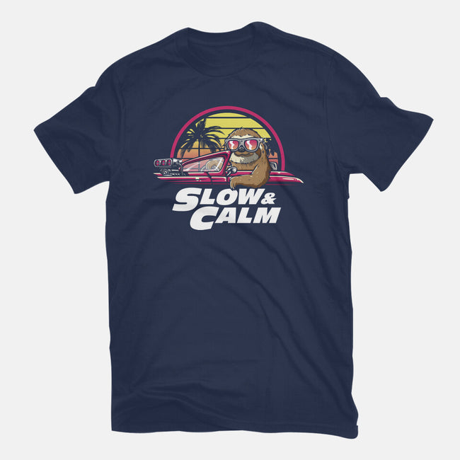 Slow And Calm-Mens-Heavyweight-Tee-Olipop