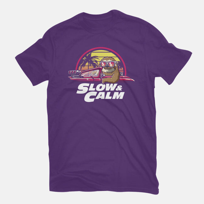 Slow And Calm-Womens-Fitted-Tee-Olipop