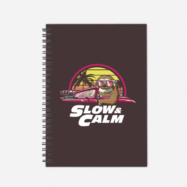 Slow And Calm-None-Dot Grid-Notebook-Olipop