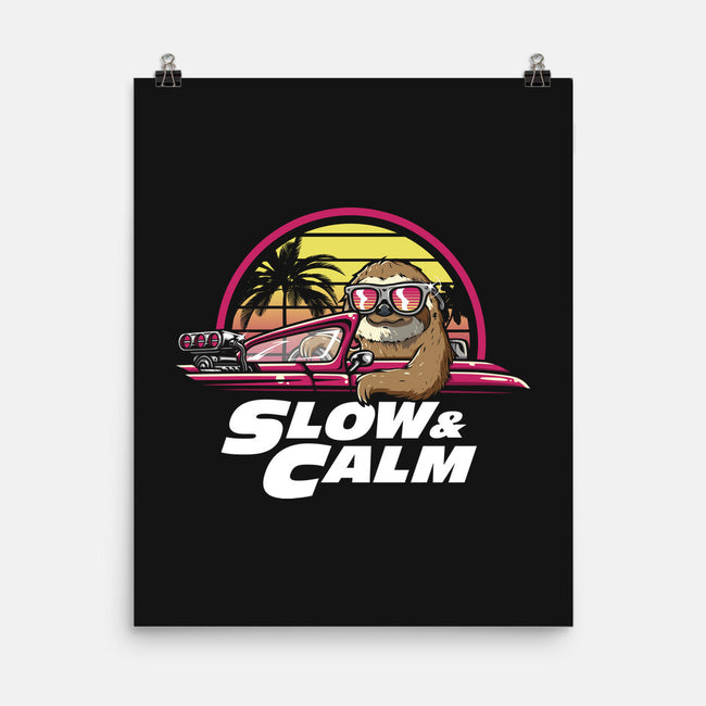 Slow And Calm-None-Matte-Poster-Olipop