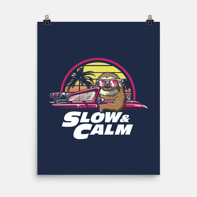 Slow And Calm-None-Matte-Poster-Olipop