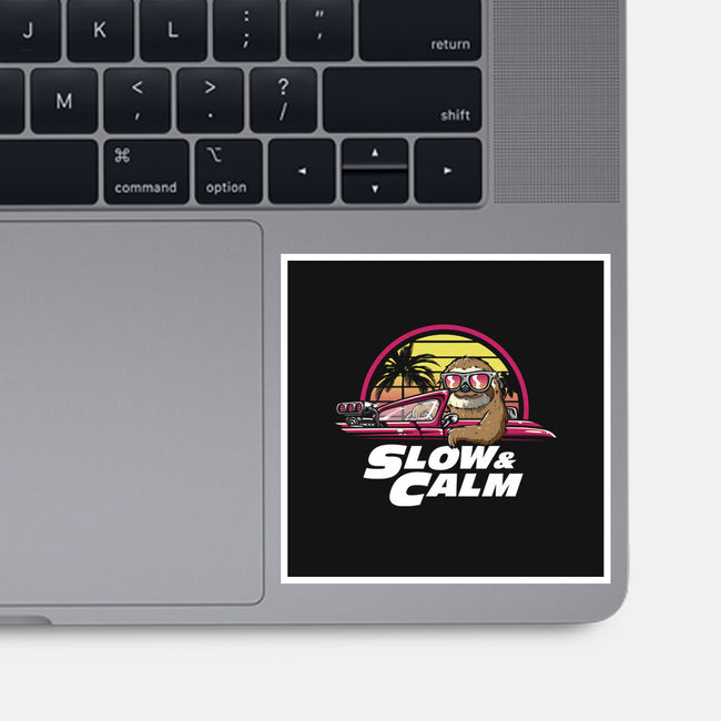 Slow And Calm-None-Glossy-Sticker-Olipop