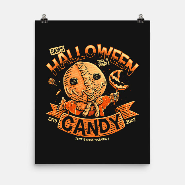 Sam's Candy-None-Matte-Poster-teesgeex