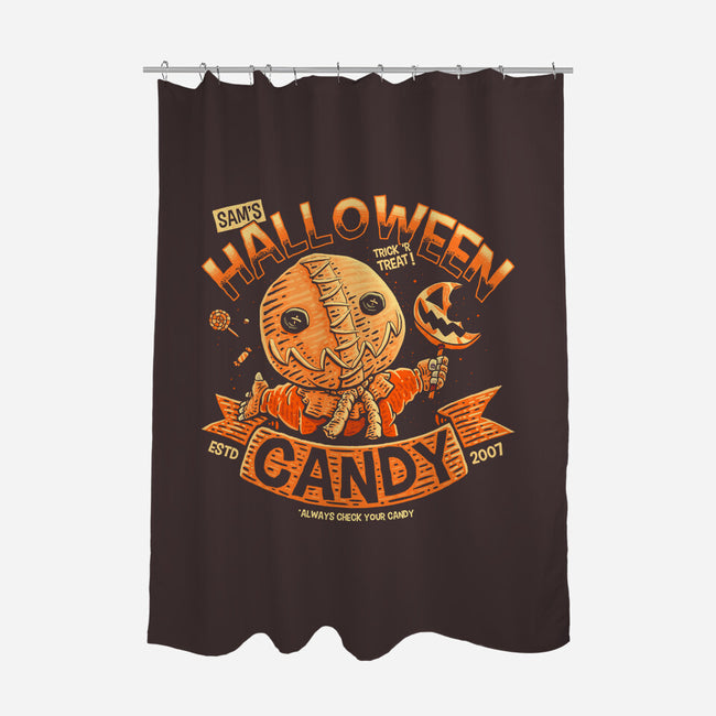 Sam's Candy-None-Polyester-Shower Curtain-teesgeex
