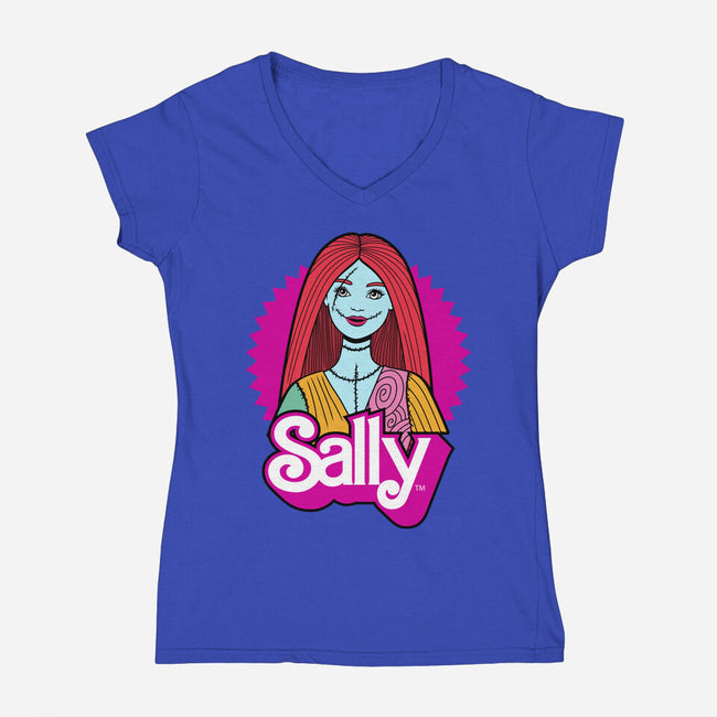 Sally-Womens-V-Neck-Tee-Boggs Nicolas