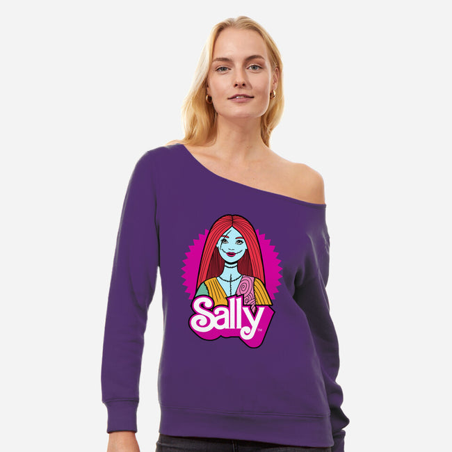 Sally-Womens-Off Shoulder-Sweatshirt-Boggs Nicolas