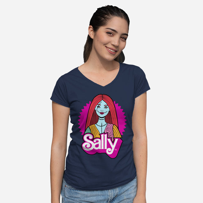 Sally-Womens-V-Neck-Tee-Boggs Nicolas