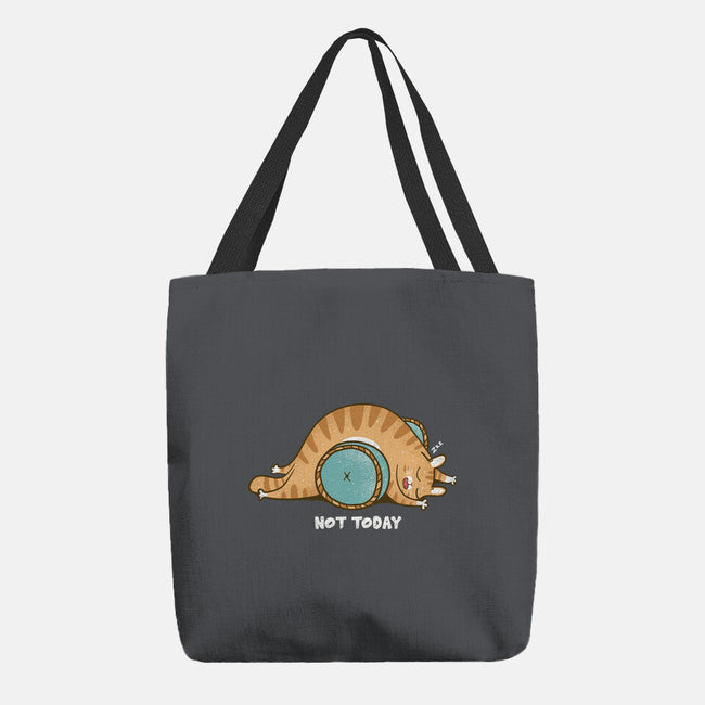 Not Today Cat-None-Basic Tote-Bag-turborat14