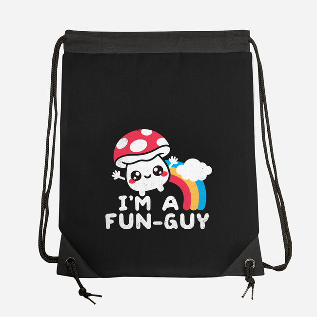 I'm A Fun Guy-None-Drawstring-Bag-NemiMakeit