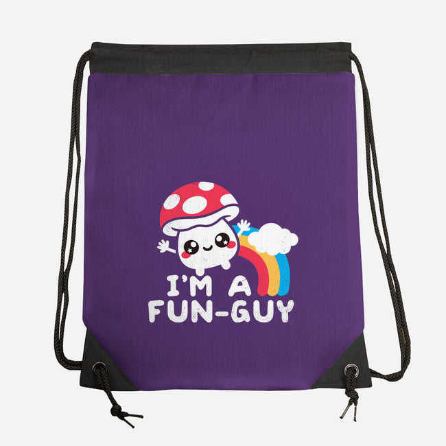 I'm A Fun Guy-None-Drawstring-Bag-NemiMakeit