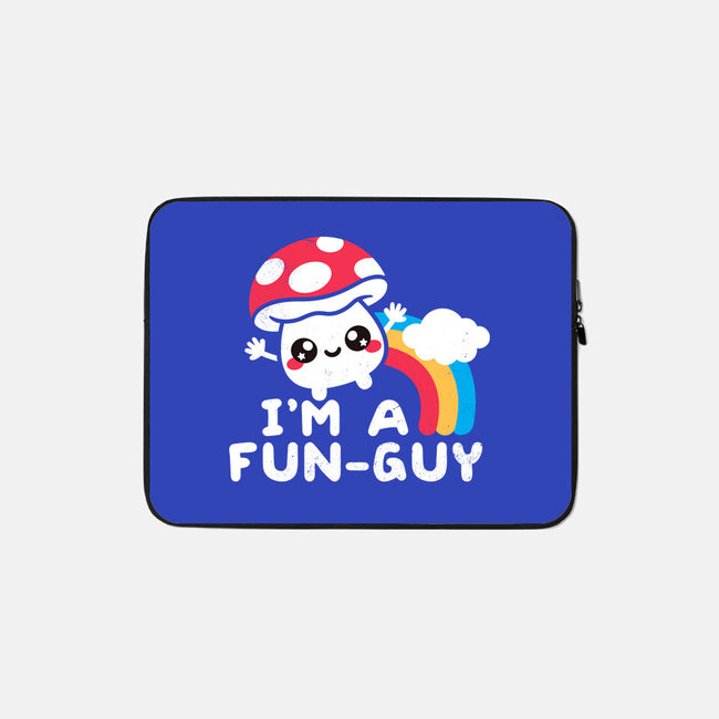 I'm A Fun Guy-None-Zippered-Laptop Sleeve-NemiMakeit