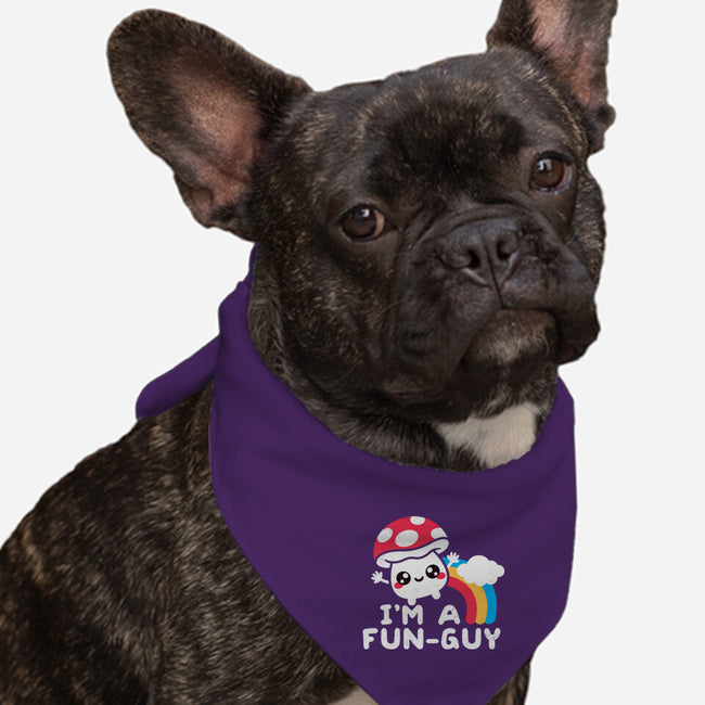 I'm A Fun Guy-Dog-Bandana-Pet Collar-NemiMakeit